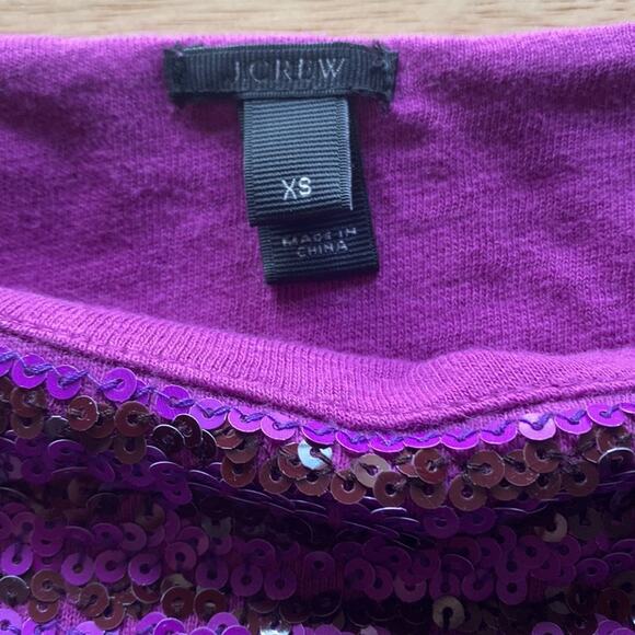 J CREW vintage sequin tee - Picture 3 of 5
